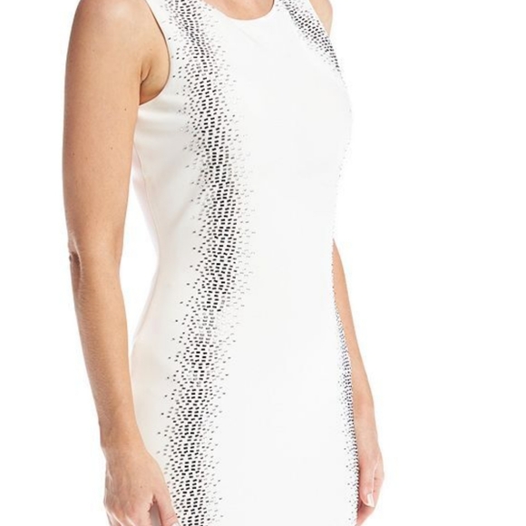 CALVIN KLEIN BODYCON CRYSTAL DRESS - Picture 3 of 7